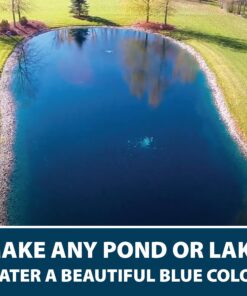 Airmax Pond Dye 4X Concentrate for Outdoor Ponds & Lakes, Natural Pond Colorant & Water Beauty Enhancer, Block Ultraviolet Rays, Fish, Bird & Livestock Safe, Easy Liquid Application, 1 Quart Twilight Blue - 1 Quart 21 81C4djcu5uL 1