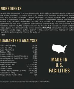 Purina Pro Plan High Calorie, High Protein Dry Dog Food, 30/20 Chicken & Rice Formula - 37.5 lb. Bag 37.50 Pound (Pack of 1) 29 81C6FYUqjzL