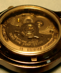 SEIKO Men's SNK809 5 Automatic Stainless Steel Watch with Black Canvas Strap 74 81C7jlZSi L