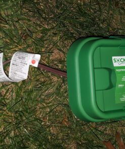 SOCKiTBOX – The Original Weatherproof Connection Box – Indoor & Outdoor Electrical Power Cord Enclosure for Timers, Extension Cables, Holiday Lights, Power Tools, Fountains & More – Size Small – Green 37 81C7o9Ux5PL