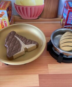 Learning Resources New Sprouts Dinner Food Basket - 18 Pieces, Ages 18+ Months Pretend Play Food for Toddlers, Preschool Learning Toys, Kitchen Play Toys for Kids 48 81C8slE7R2L