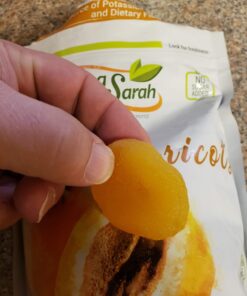 Anna and Sarah Dried Turkish Apricots SIZE #1 Big Size in Resealable Bag, 2 Lbs. 2 Pound (Pack of 1) 30 81C9Oi8L8QL