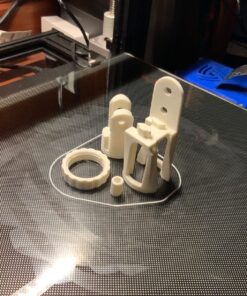 HATCHBOX ABS 3D Printer Filament, Dimensional Accuracy +/- 0.03 mm, 1 kg Spool, 1.75 mm, White, Model Number: 3D ABS-1KG1.75-WHT 33 81CAcv6CapL