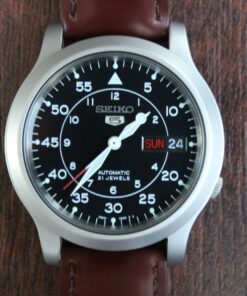 SEIKO Men's SNK809 5 Automatic Stainless Steel Watch with Black Canvas Strap 60 81CB4pljchL