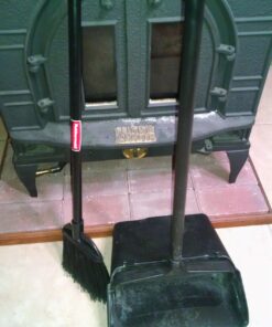 Rubbermaid Commercial 6374 7-1/2" Length x 2" Width x 35" Height, Black Color, Polypropylene Lobby Broom with Vinyl Coated Metal Handle 18 81CDvQXTI7L