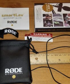 Rode SmartLav+ Lavalier Microphone for Smartphones,Black 41 81CEQAfp7CL