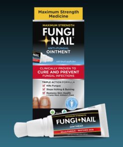 Fungi Nail Anti-Fungal Ointment, Kills Fungus That Can Lead to Nail & Athlete’s Foot with Tolnaftate & Clinically Proven to Cure Infections, Natural Color, 0.7 Fl Oz 28 81CEtmD9 dL