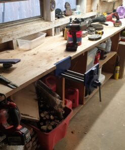 Yost Vises M9WW Rapid Action Woodworking Vise | Quick Release Lever for Quick Adjustments | 9 Inch Jaw Width | Made with Heavy-Duty Cast Iron | Blue Yost M9WW 106 81CF1FpZDFL