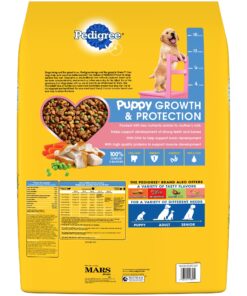 Alternative view of Pedigree Puppy Growth & Protection Dry Dog Food Chicken & Vegetable Flavor, 28 Lb. Bag (Discontinued By Manufacturer) 28 Pound (Pack of 1)