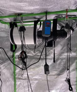 VIVOSUN D4 4 Inch 195 CFM Inline Duct Ventilation Fan HVAC Vent Blower for Hydroponics Grow Tent 34 81CH90l8FXL