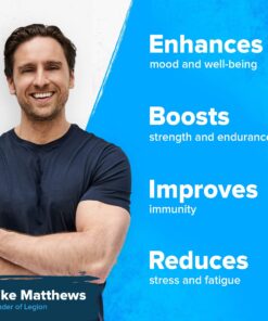 LEGION Triumph Men's Sport Vitamin - Complete Multivitamin for Men - Daily Vitamins for Men to Boost Health and Performance - Men's Multivitamin with 21 Vitamins & Minerals - 30 Servings 15 81CHYBqZjL