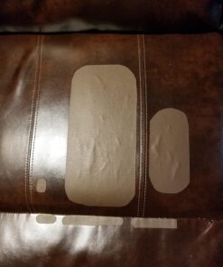 Pelle Patch - Brown Leather Patches for Furniture - 25 Colors Available - Original 8x11 - Brown Medium 8-inch x 11-inch 43 81CJ7zr8rlL