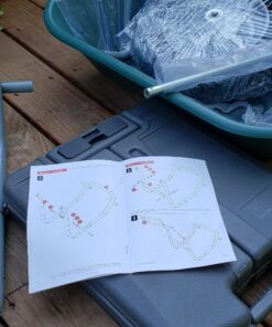 Best Choice Products Dual-Wheel Home Utility Yard Wheelbarrow Garden Cart w/Built-in Stand for Lawn, Gardening, Grass, Soil, Bricks, and Construction, Green 36 81CJizKBNWL