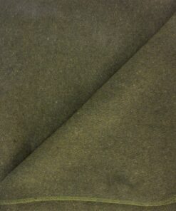 Alternative view of Olive Drab Green Warm Fire Retardant Blanket, 66" x 90" (80% Wool)-US Military Style