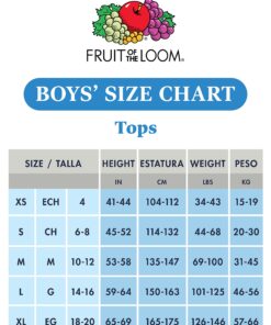 Fruit of the Loom Boys' Eversoft Cotton Undershirts, T Shirts & Tank Tops Tank Top Medium Tank - Boys - 5 Pack - White 6 81CObsubfZL