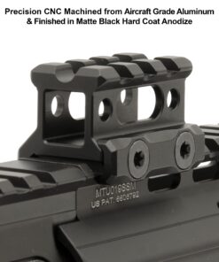 UTG Leapers MT-RSX8S Inc Ss Picatinny Riser Mount, Black, 0.83" 35 81COpptiiAS