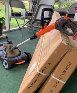 BLACK+DECKER Lawn Mower Removable Deck for String Trimmer (MTD100) 25 81CPkxbl L