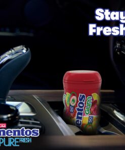 Mentos Sugar-Free Chewing Gum, Red Fruit Lime, Non Melting, 50 Piece Bottle 50 Count (Pack of 6) 8 81CRVaz0UuL
