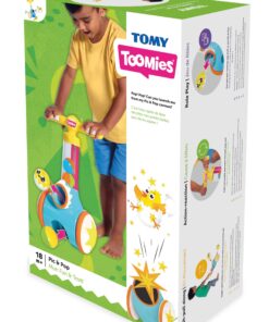 Tomy Toomies Pic & Pop Push Along Baby Toy | Toddler Ball Popper with Ball Launcher and Collector | Suitable for 18 Months, 2 & 3 Year Old Boys & Girls ,Multicoloured,E71161 Pic 'n' Pop 10 81CRXr4Pd4L