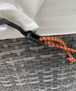 Kotap MABC-24 All- Purpose Adjustable Bungee Cords with Hooks, 24-Inch, Orange/Black, 10 Count 24 Inch 14 81CRqEc6pZL