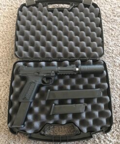 MTM 809-40 Double Pistol Handgun Case Up to 8.5" Revolver Barrel, Black 45 81CT4Y0BpTL