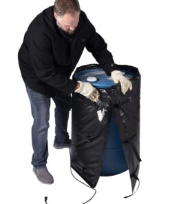 Powerblanket BH55RR-100 55-Gallon Insulated Drum Heating Blanket w/Fixed Thermostat 100 °F 29 81CURAPMyL