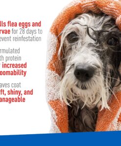 Adams Plus Flea & Tick Shampoo with Precor for Cats, Kittens, Dogs & Puppies Over 12 Weeks Of Age Sensitive Skin Flea Treatment | Kills Adult Fleas, Flea Eggs, Ticks, and Lice 12 Ounces Shampoo Only 26 81CUyUtJcqL