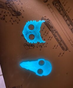 Glow in The Dark Pigment Powder - Neutral and Fluorescent color for Art Painting, Fine Art, Nail Art Paint, and DIY Crafts - Non-Toxic, Long Lasting 10+ Color Options - Neutral Aqua - (12 Grams) 12 Grams 46 81CVx4ut41L