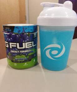 G Fuel Faze Rug Energy Powder, Sugar Free, Clean Caffeine Focus Supplement, Water Mix, Sour Blue Raspberry Flavor, with Focus Amino, Vitamin + Antioxidants Blend - 10.44 oz (40 Servings) 31 81CWMuAeNQL