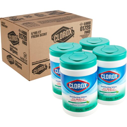 Clorox Disinfecting Wipes, Cleaning Wipes Cleaning Wipes,Fresh, 105 Count Fresh Scent