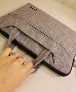 Qishare Laptop Case Laptop Shoulder Bag 11.6-12" Gray Lines 127 81CYV7 PByL