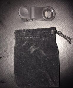 KINGMAS 3 in 1 Universal Fish Eye & Macro Clip Camera Lens Kit for iPad iPhone 7 6 5 Samsung BlackBerry HTC and Most Smartphones (Red) 37 81CYaUIRCIL 2