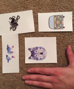 Wolf Modern Art Design Vinyl Sticker - Car Phone Helmet - Select Size (A) X-Small: 2.5" 11 81CZbPE5yML