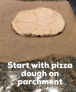 Honey-Can-Do Old Kitchen Oven and Grill Pizza Stone, 14" x 16", natural clay 53 81Cajwn01WL