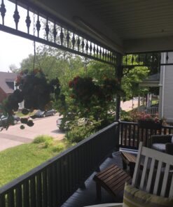 Nearly Natural 6025 22in. Nasturtium Silk Hanging Basket,Gold,29" x 10.25" x 10.25" 35 81Cc1EMXiL