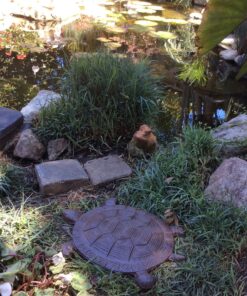 Sunset Vista Designs Cast Iron Turtle Garden Stepping Stone, 13-Inch long 16 81Cc3GHv26L