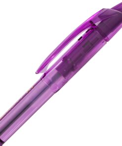Pentel R.S.V.P. RT Colors New Retractable Ballpoint Pen, Medium Line, Barrel, Violet Ink, Box of 12 (BK93CRV-V) 12 Count (Pack of 1) 19 81CcFYgnvcL