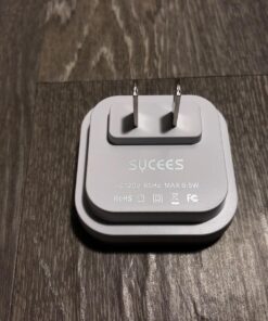 SYCEES Plug-in LED Night Light with Dusk to Dawn Sensor for Hallway, Stairs, Bathroom, Kitchen, Bedroom, Nursery, Kids Room, Warm White, Pack of 6 6-Pack, Warm White 45 81CcmJdoBML