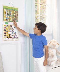 Melissa & Doug Deluxe Wooden Magnetic Responsibility Chart With 90 Magnets 29 81CcxuwztL 1