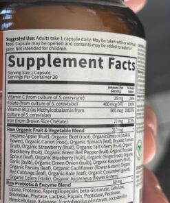 Vitamin Code Raw Iron 30ct Capsules 33 81CfQyQ1HgL