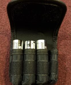 1 Aplus Nylon Case Pouch Holder Bag Storage for 4 x 18650 Battery Belt Holster – Strap Style (Batteries NOT Included) (Fits Samsung 25r, LG HE2 HG2, Sony VTC4, Efest and All 18650) 15 81CguWp4nuL