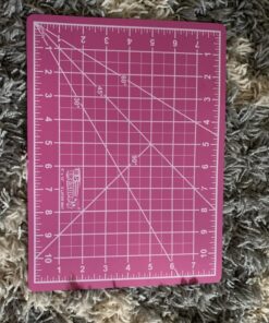 US Art Supply 9" x 12" Pink/Blue Professional Self Healing 5-Ply Double Sided Durable Non-Slip Cutting Mat Great for Scrapbooking, Quilting, Sewing and all Arts & Crafts Projects 1 37 81Ch7p2CfbL