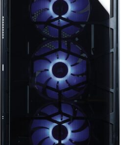 Corsair CORSAIR Crystal 570X RGB Mid-Tower Case, 3 RGB Fans, Tempered Glass - Mirror Black (CC-9011126-WW) 60 81ChWOABoOL