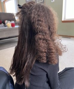 Hair Straightener Brush, TYMO Ring Hair Straightener Comb Straightening Brush for Women with 5 Temps 20s Fast Heating & Dual Voltage Black 50 81CijNQqnHL