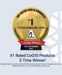 Life Extension Super Ubiquinol CoQ10 with Enhanced Mitochondrial Support, ubiquinol CoQ10, shilajit, potent heart health & cellular energy production support, ultra-absorbable, gluten-free, 60 softgel 100 mg 60 Count (Pack of 1) 17 81CjL9xysvL