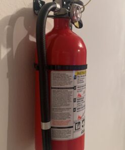 Kidde Pro 210 2A:10-B:C Fire Extinguisher, Rechargeable, Multi-Purpose for Home & Office, 4 lbs., Mounting Bracket Included , Red 1 Pack 57 81CjPJKWs1L 2