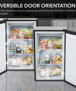 Whynter CUF-301BK 3 cu. ft Energy Star Upright Freezer with Lock – Black Black -3 Cubic Feet 39 81Cjy5mLMxL