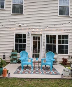 Brightown Outdoor String Lights - Globe Patio Lights 30 Ft with 30 G40 Shatterproof Bulbs, Waterproof Connectable Dimmable Commercial Hanging Lights for Backyard, Bistro, Porch, Cafe, Deck 30 FT - 30 LED Bulbs 34 81ClmjRWXwL