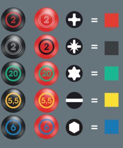 Wera - 5347777001 Kraftform Plus 160i/168i/6 Insulated Professional Screwdriver Set, 6-Piece Multi 57 81ClpnsprPL