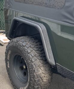 Smittybilt XRC Rear Bolt-on Flares for TJ - 76875, Textured Black 67 81Cnhqj7CyL